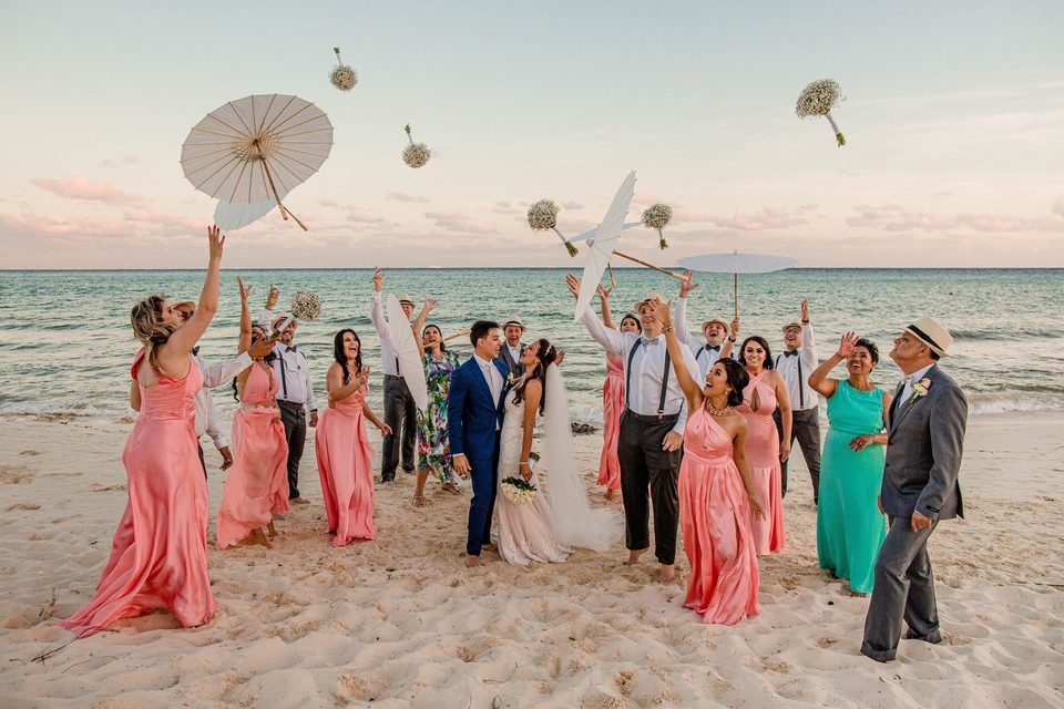 Carol e André Destination Wedding no México Cancún Riviera Maya Carol e André Destination Wedding no México Cancún Riviera Maya