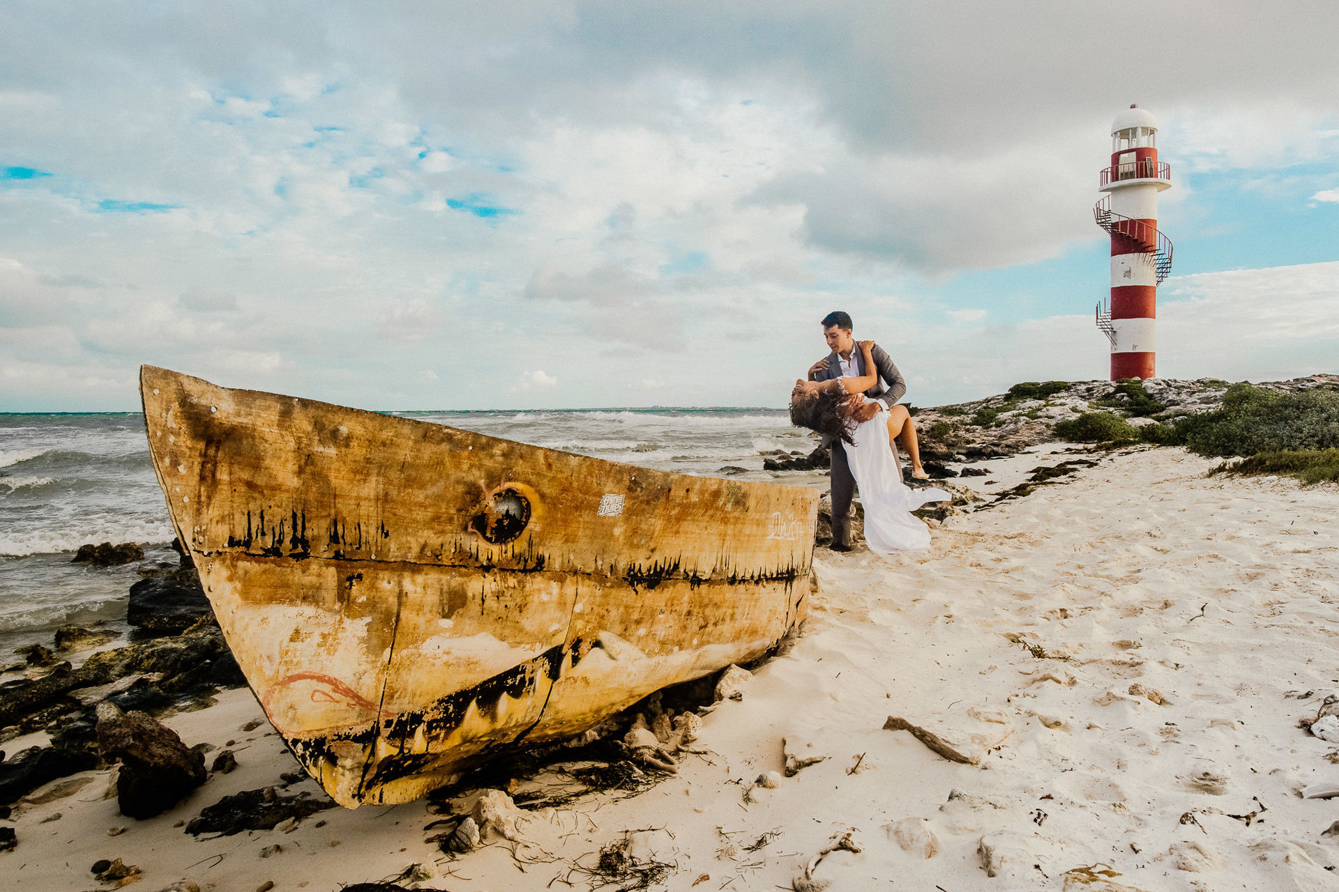 Foto Fotos de Casamento em Cancún: Playa Del Carmen e hotel Xcaret Foto Fotos de Casamento em Cancún: Playa Del Carmen e hotel Xcaret - Imagem 4