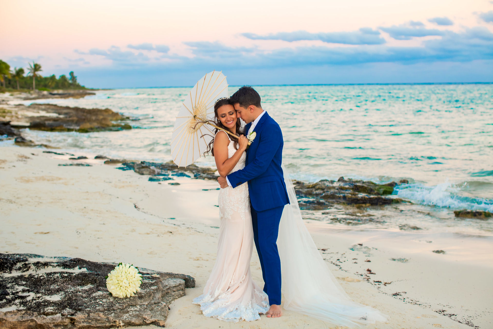 Foto Fotos de Casamento em Cancún: Playa Del Carmen e hotel Xcaret Foto Fotos de Casamento em Cancún: Playa Del Carmen e hotel Xcaret - Imagem 5